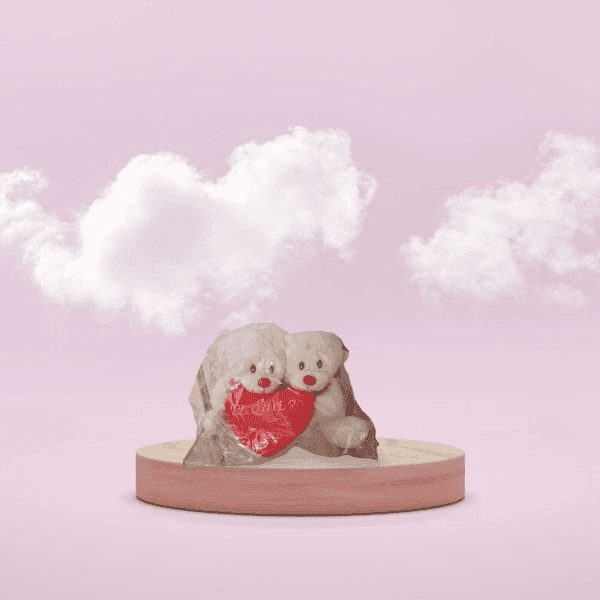 Bears couple with heart "I love you" Tienda Regalos Madrid