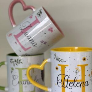 taza personalizada asa corazones