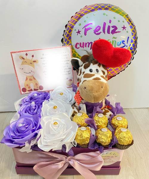 Cesta de Peluches y Rosas: Regalo Adorable y Tierno para Cualquier Ocasión