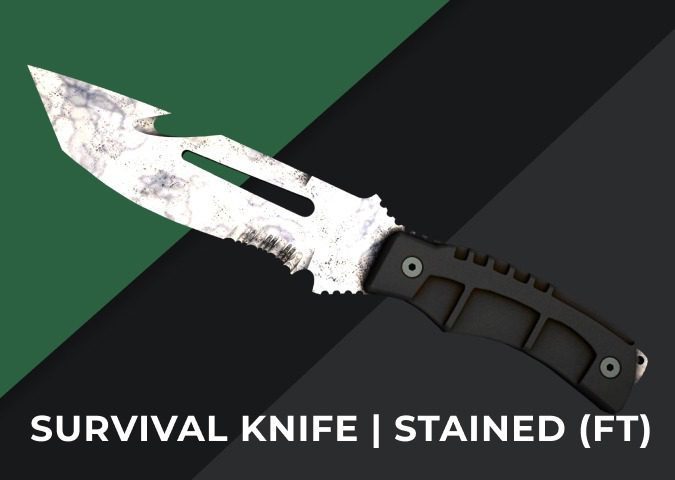 skin Stained Knife