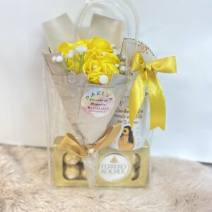 Bolsa de Regalo Flores Amarillas: Regalo Adorable y Tierno para Cualquier Ocasión