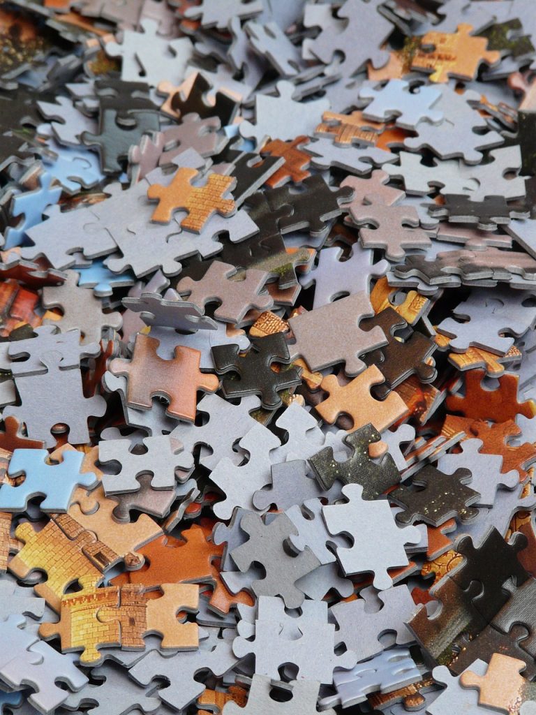 puzzle, unfinished, mixed up ideas para regalar