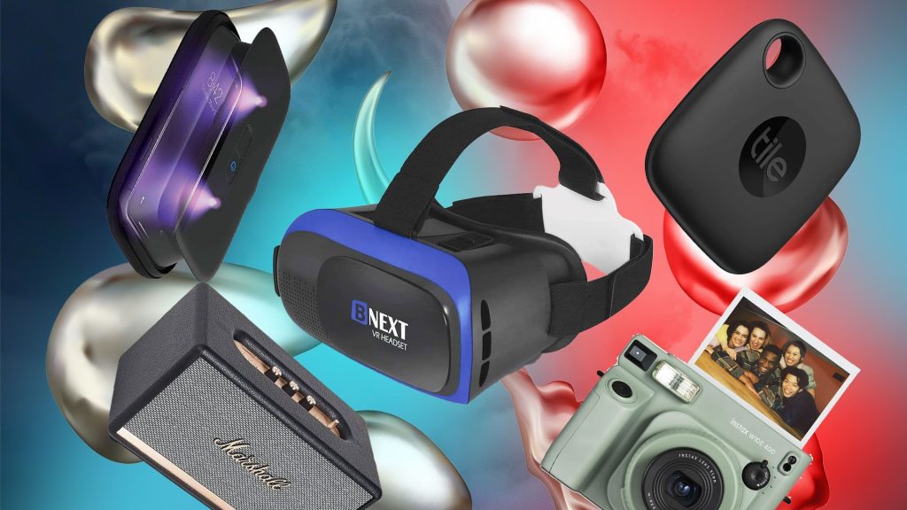 Regalos tecnológicos modernos y originales, como auriculares, gadgets y accesorios tech, disponibles en tienda de regalos