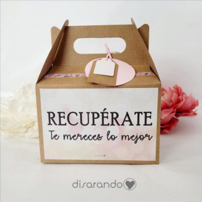 Caja de mensajes positivos como regalo original diario