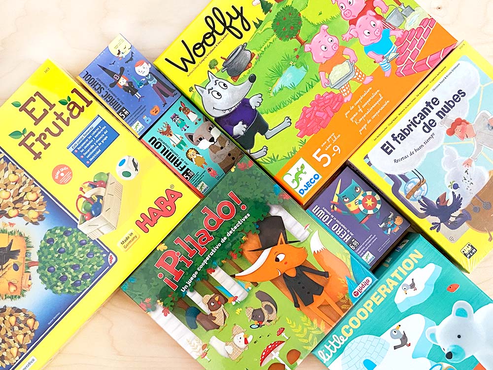 juegos colaborativos para familias