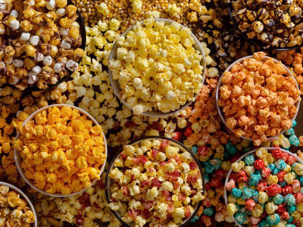 Palomitas gourmet con sabores originales como caramelo salado, queso, fresa o chile, ideales para regalar o sorprender