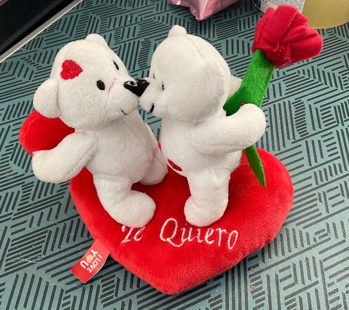Ositos de peluche enamorados