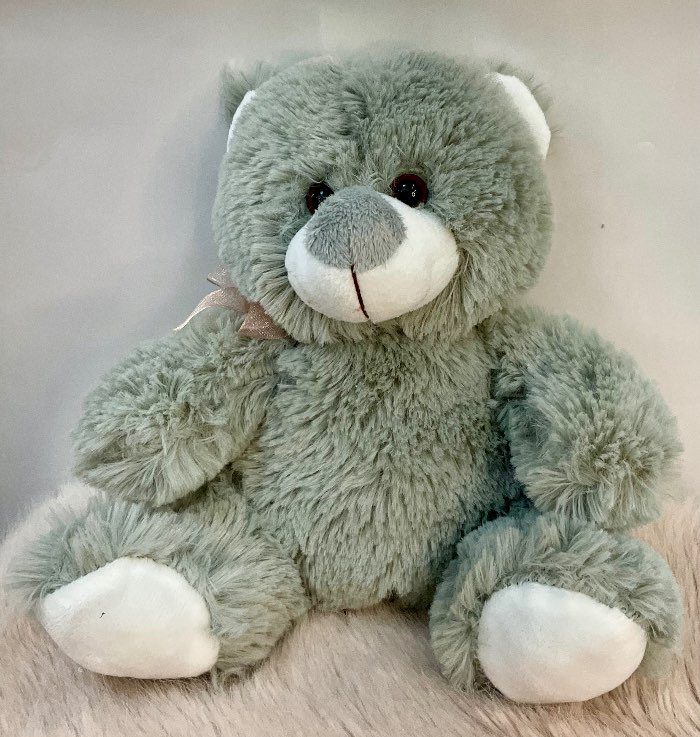 Osito de peluche gris