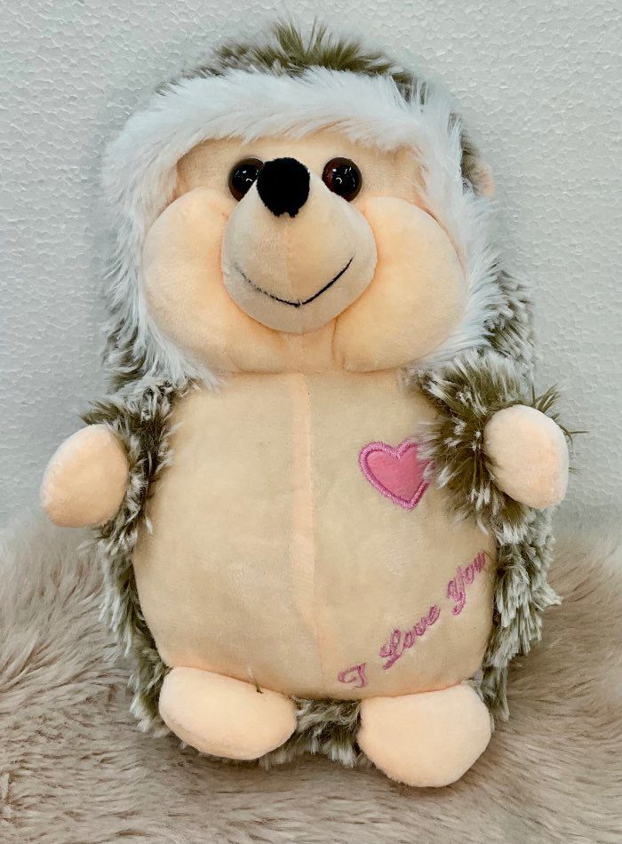 Peluche-Erizo con corazón