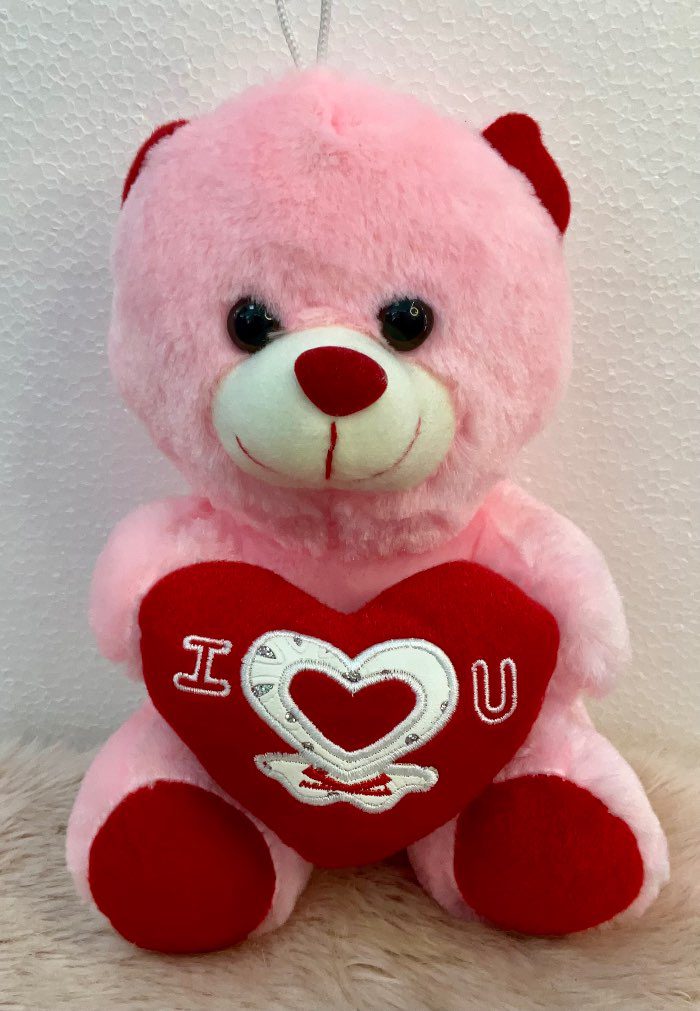 Osito rosa con corazon