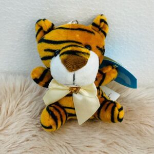 Llavero peluche tigre con lazo
