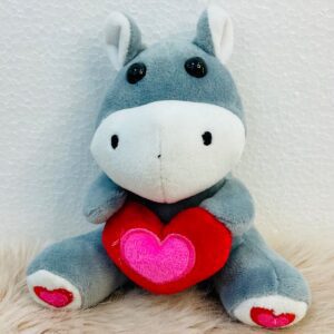 Llavero burro con corazon