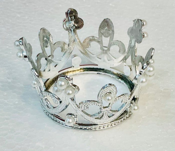 Corona plateada