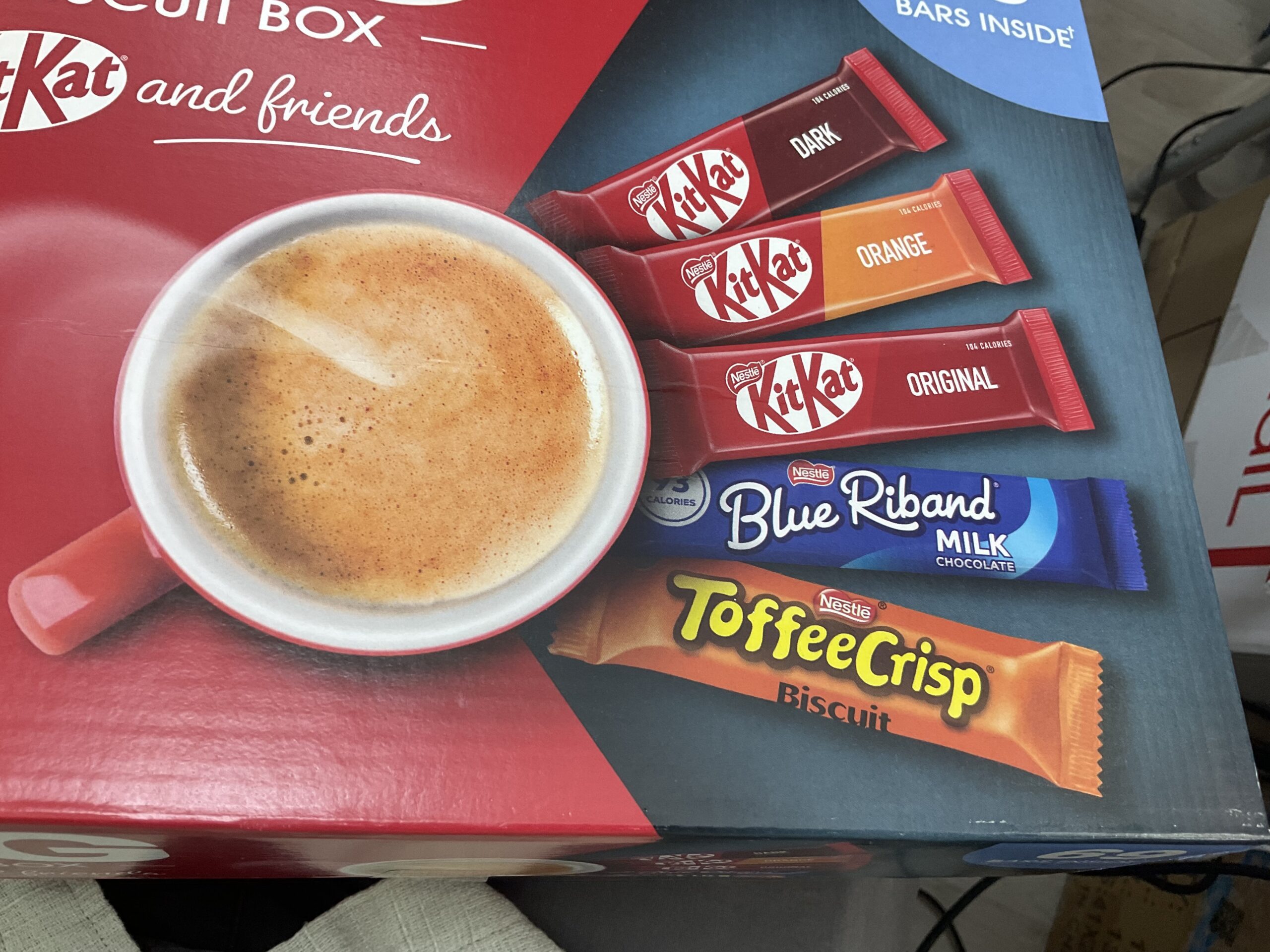 Seleccion de chocolates Kit Kat