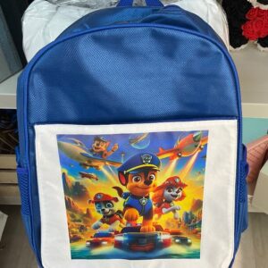 Mochila Infantil Patrulla Canina – Diseño Colorido y Resistente