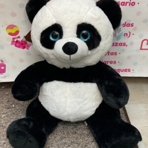 Peluche Panda de Ojos Azules - Suave y Adorable Juguete para Niños