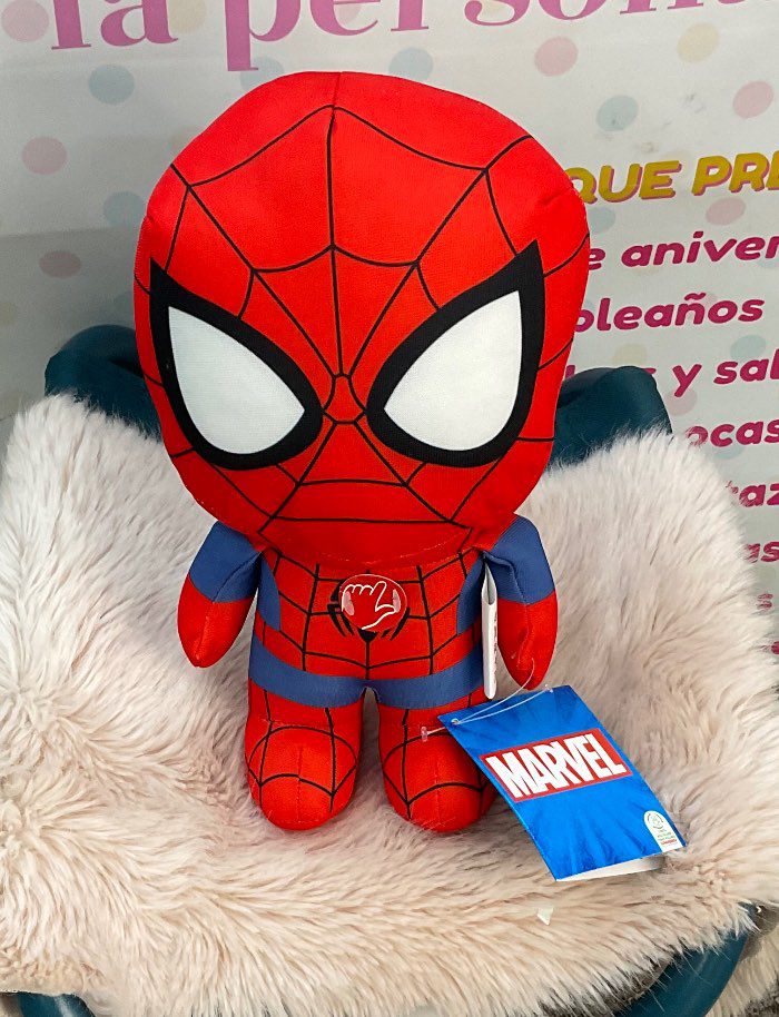 Peluche Spider-Man Marvel | Muñeco de Felpa Oficial para Niños