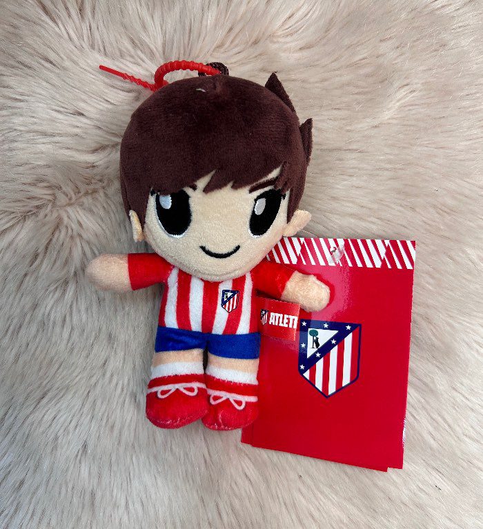 Peluche Oficial Atlético de Madrid | Muñeco Coleccionable del Club