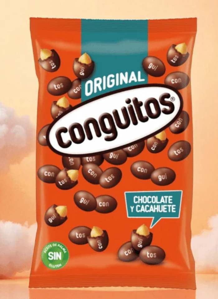 Conguitos Original: Chocolate y Cacahuete - El Snack Divertido