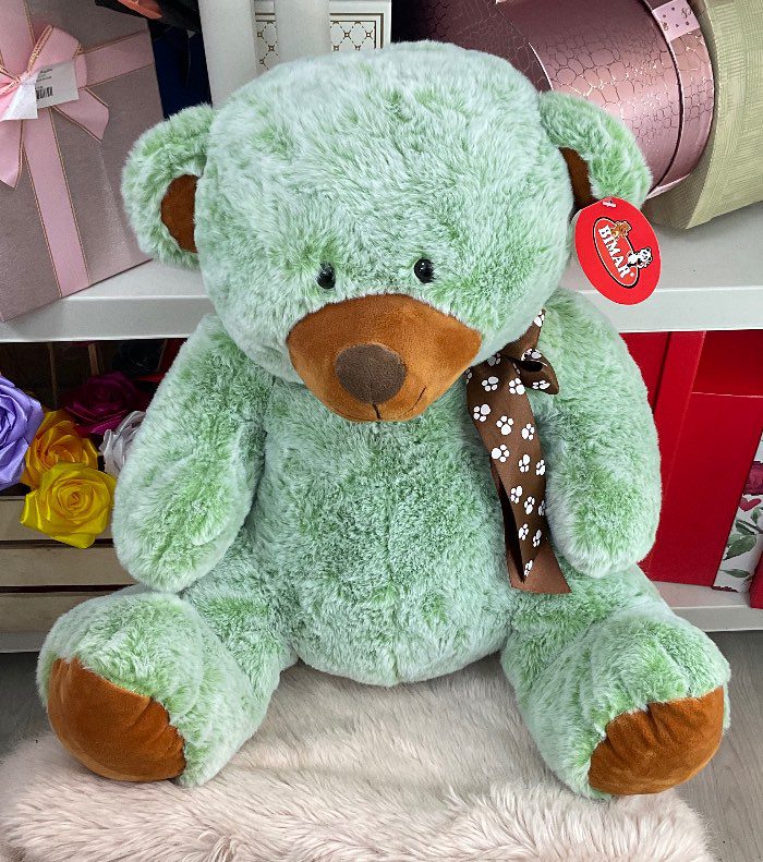 Peluche de oso verde