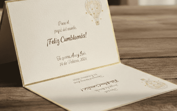 Tarjeta personalizada rápida