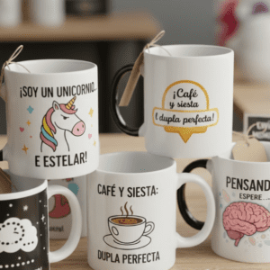 Taza divertida económica