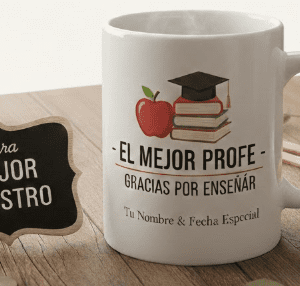 Taza personalizada profesor