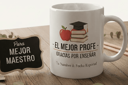 Taza personalizada profesor