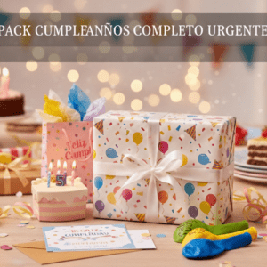 Pack cumpleaños completo urgente