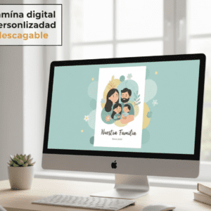 Lámina digital personalizada descargable