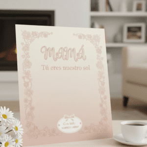 Lámina mensaje especial
