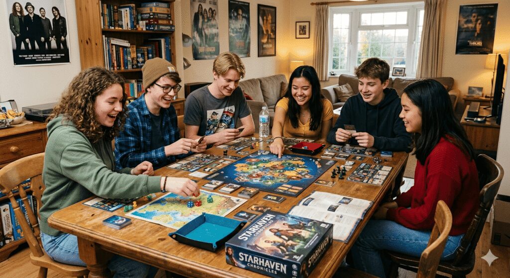 juegos mesa modernos adolescentes