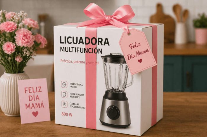 Electrodomésticos como error común al elegir regalo para el Día de la Madre