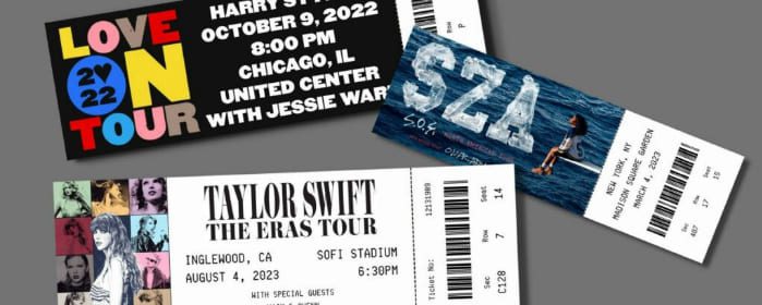 Entradas para concierto como regalo experiencia de Navidad