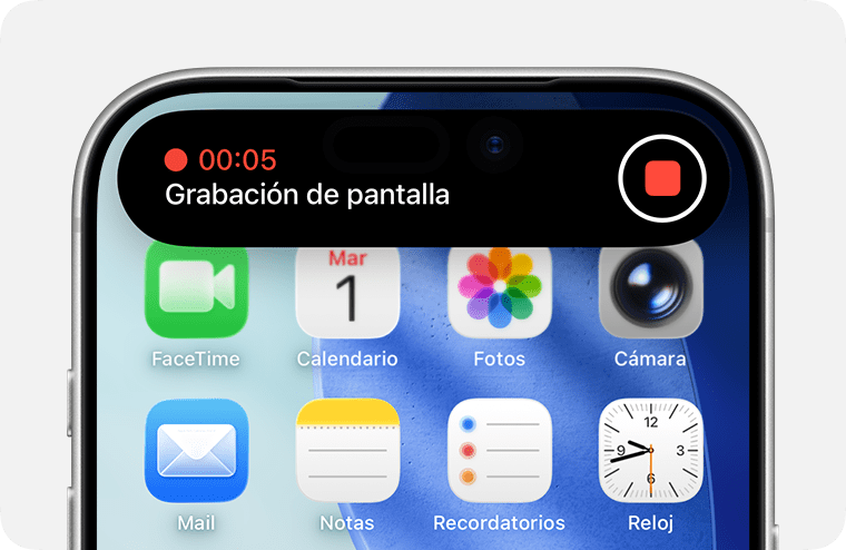 móvil grabando a tiempo real la pantalla sin necesidad de app