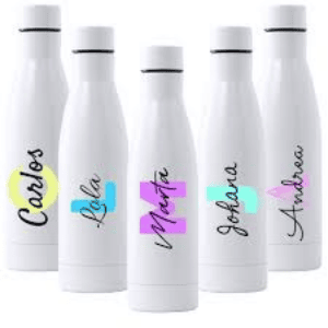 Botella personalizada con diseño original