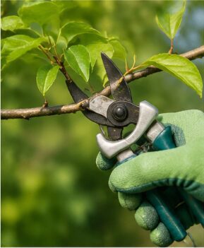 mantenimiento de jardines con poda de plantas