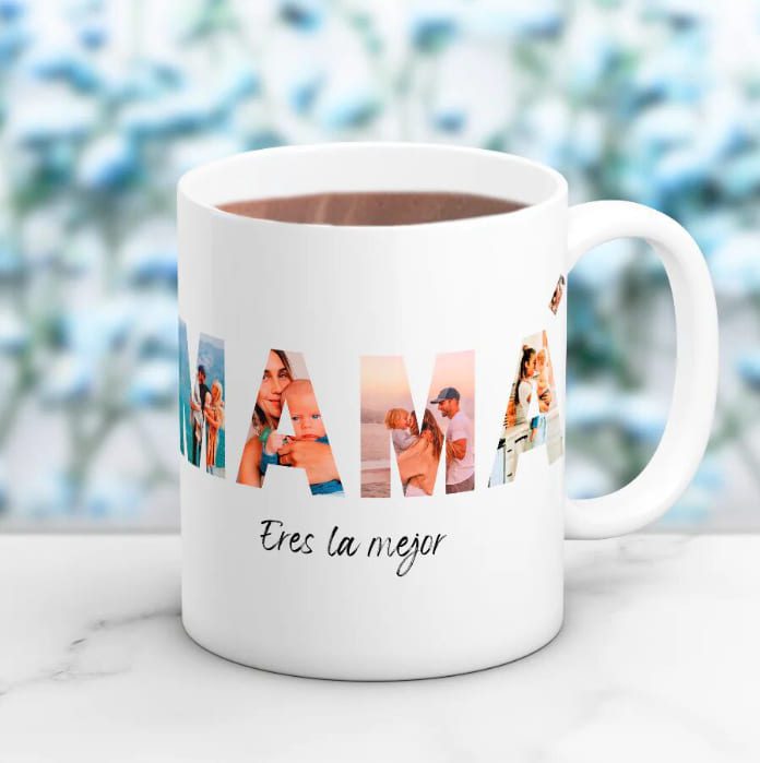 Taza personalizada con foto como regalo romántico