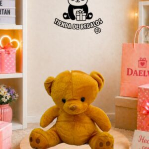Peluche de oso marrón