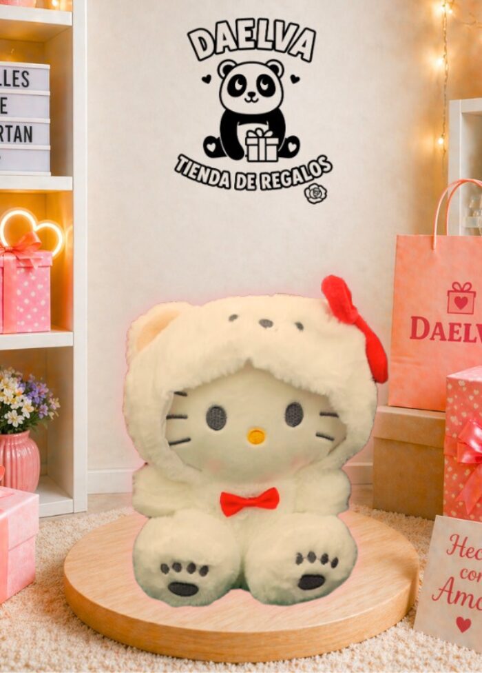 Peluche Hello Kitty con capucha