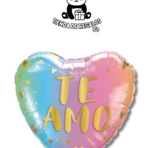 Globo Corazón Degradado Te Amo