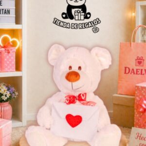 Peluche Oso con carta de Amor