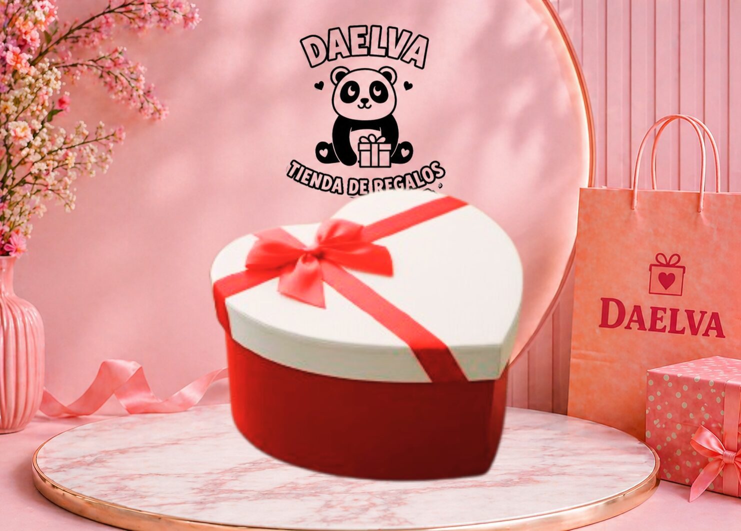 Caja corazón supermini