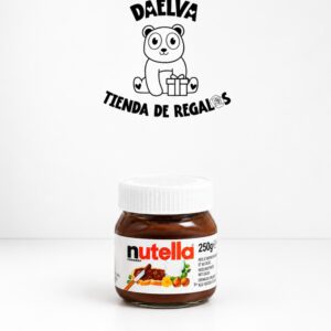 mini tarro de nutella para detalles y regalos