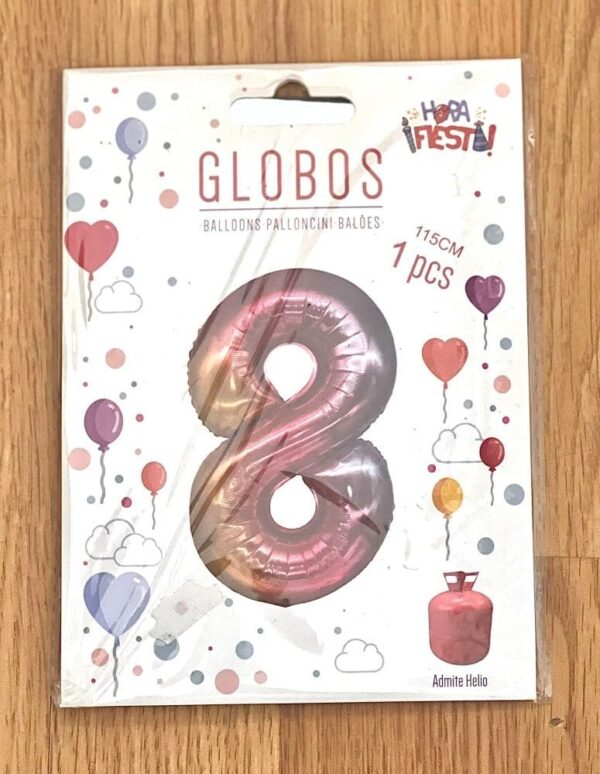 Globos numeros multicolor - Image 9