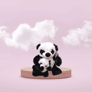 Plush panda bear plush toys Gift Shop Madrid