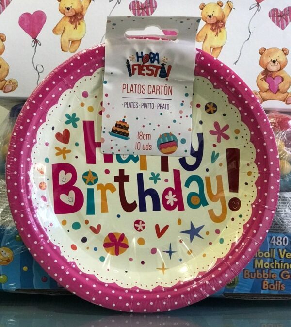 Platos para celebraciones de 18 cm (disponible otros modelos) - Imagen 2