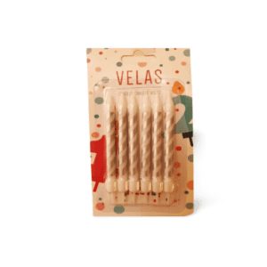 Tienda de regalos originales Madrid Velas clásicas doradas y plateadas