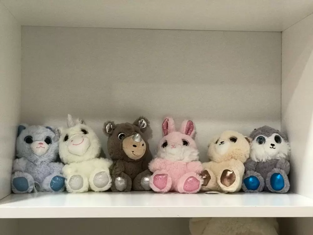 peluches pequeños