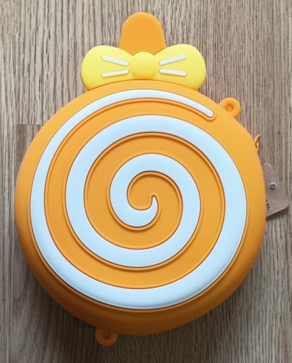 Tienda regalos originales Madrid Bolso piruleta naranja